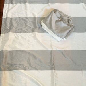 Threshold lined 84” curtains